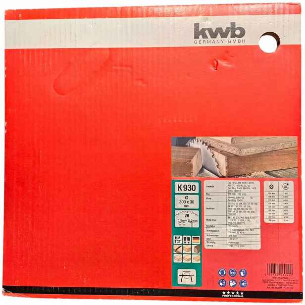 Kwb Pilový kotouč na dřevo 300 x 30 mm 28 zubů