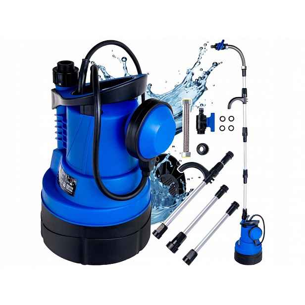 Ponorné plastové čerpadlo do sudu, 400 W, s plovákem G81464
