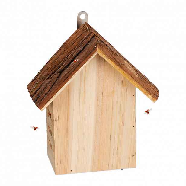 Relaxdays DOMEK Přírodní dřevo jedle k zavěšení 22,5 cm