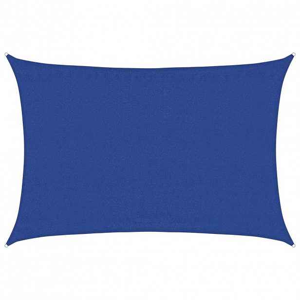 vidaXL Plachta proti slunci 160 g/m² obdélník modrá 3,5 x 5 m HDPE