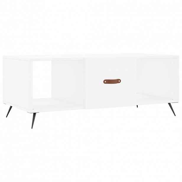 vidaXL Konferenční stolek bílý 102 x 50 x 40 cm kompozitní dřevo