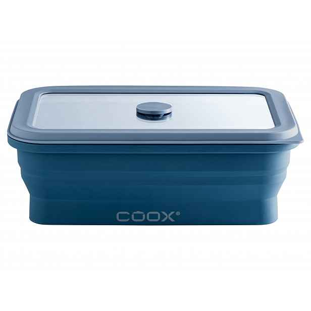Coox Skládací potravinová dóza, 1 l (modrá)