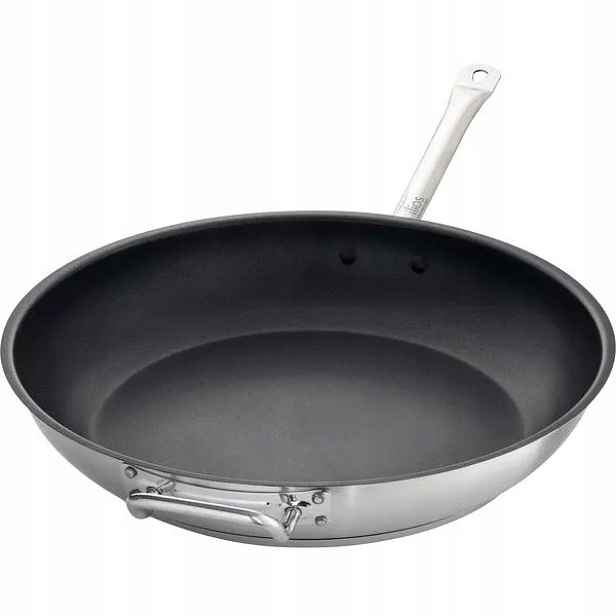Pánev ilios 40 cm, s nepřilnavým povrchem a madlem