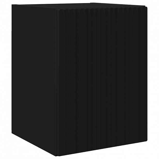 vidaXL TV wall cabinet 30 x 31 x 40 cm Černá Kompozitní dřevo