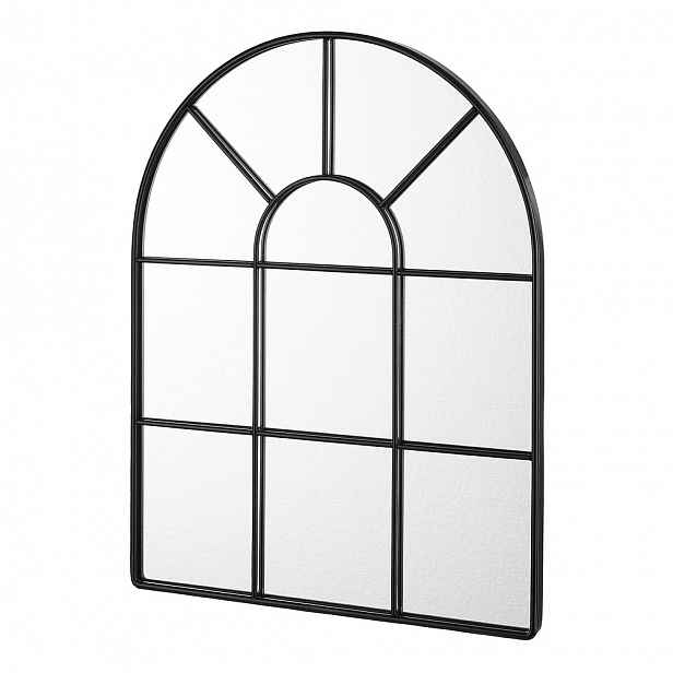 Butlers FINESTRA Zrcadlové okno 30 cm - černá