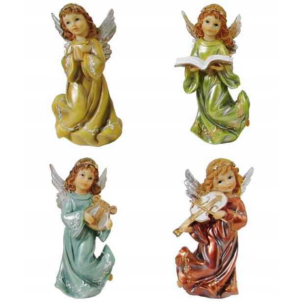 Andělská Figurka Anděla 28 CM, 4 Vzory Na Výběr