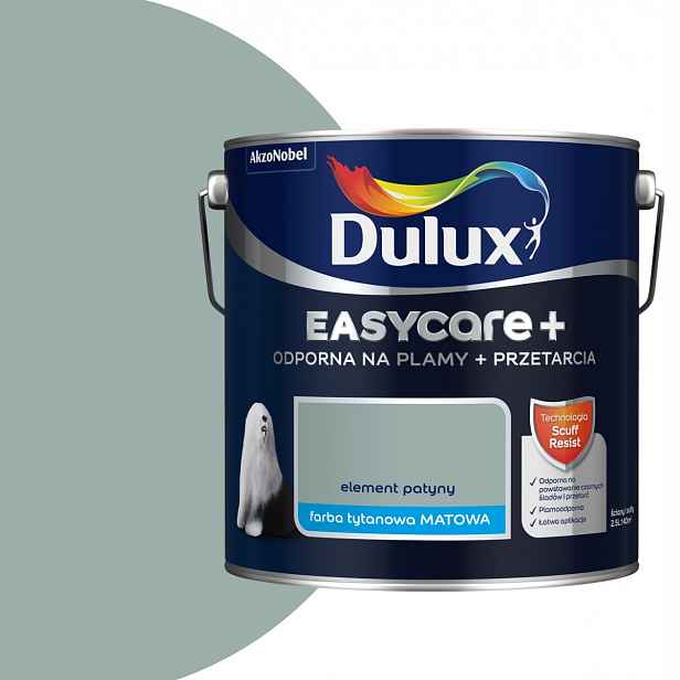 Dulux EasyCare Plus 2,5L Patinový prvek