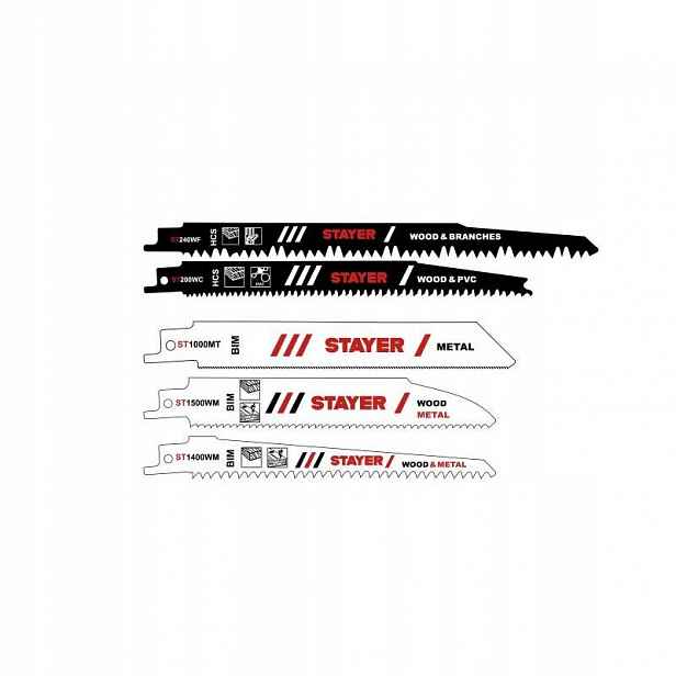 List pilový na dřevo Hcs a kov Bim k Ss 210/SS 280 P/ss L20 5 ks, Stayer
