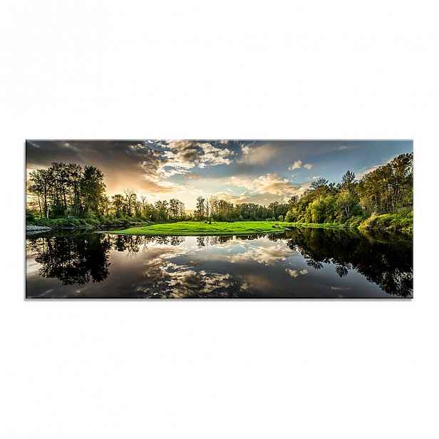 Obraz Styler Glasspik Nature, 50 x 125 cm