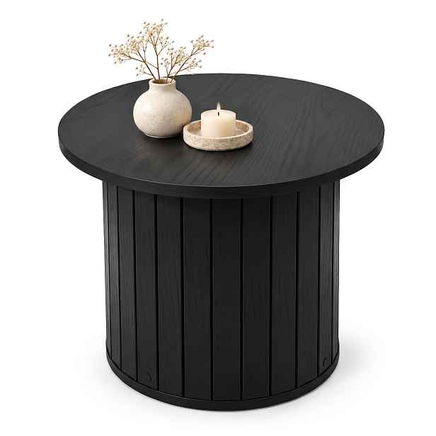 Ak furniture Konferenční stolek Nubo 48 cm černý
