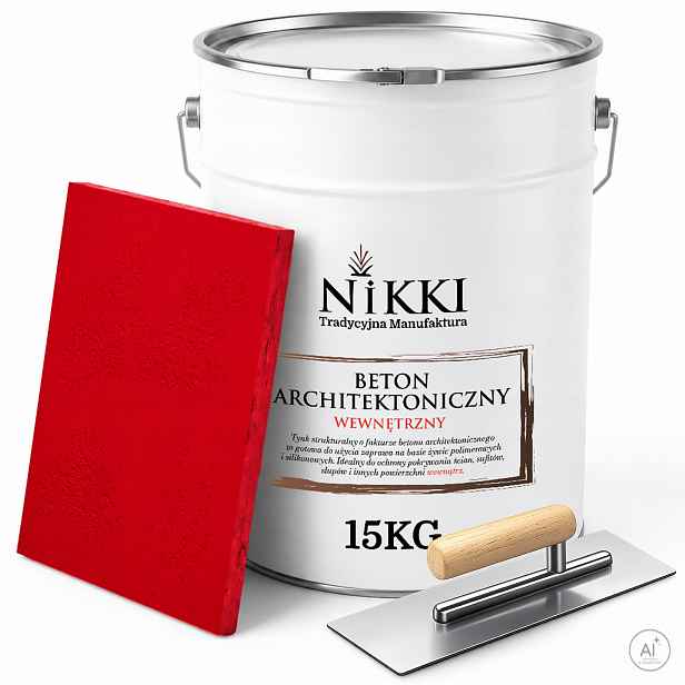 Dekorativní architektonický beton vnitřní 15 kg Červený ohnivý Paca