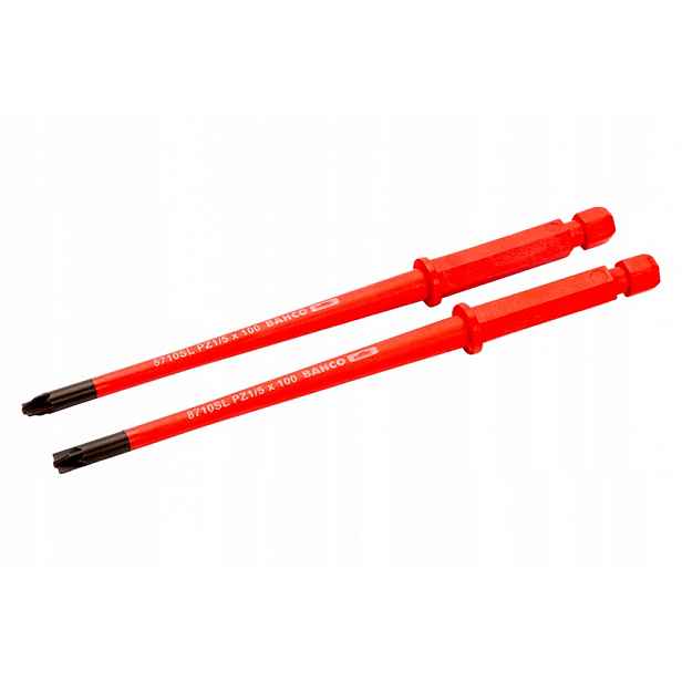 Izolovaný šroubovák hrot pro 808060 Bahco 1000V combi Sl-pz 5.0 2 kusy