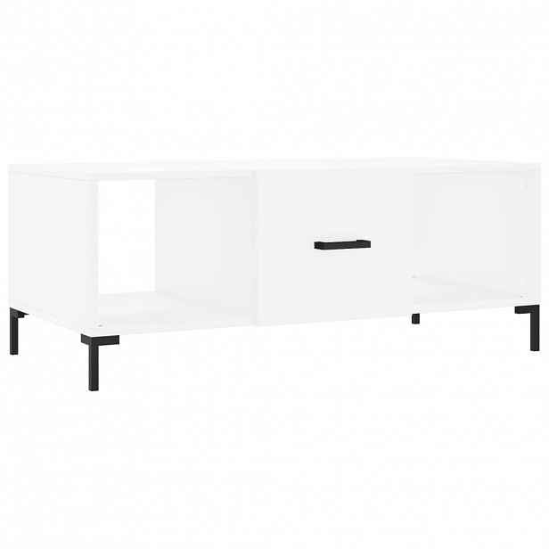 vidaXL Konferenční stolek bílý 102 x 50 x 40 cm kompozitní dřevo