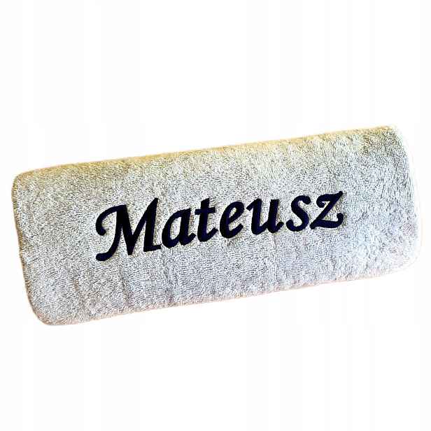 Dárek k narozeninám pro Matouše ručník s jménem nápis Mateusz