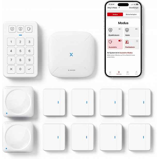 Systém Zabezpečení Domu X-sense AS12 Senzory Pohybu Detektory Smart Pro
