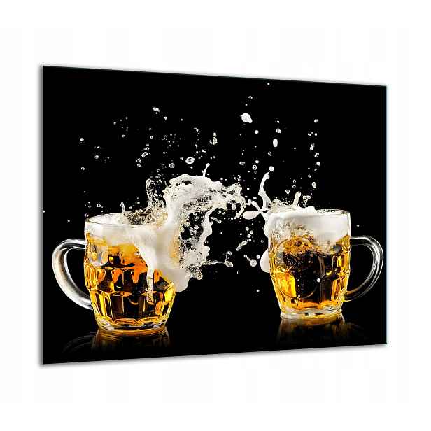7v1 Skleněná Ochranná Deska Na Sporák 60x52 Pivo