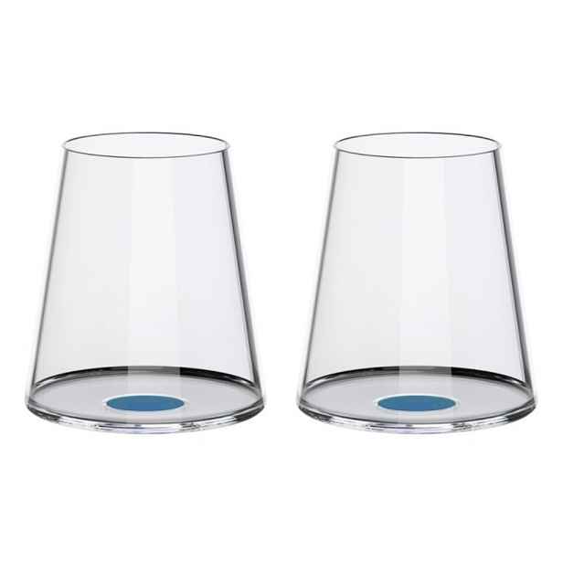 Sklenice na červené víno Trebonn SplitGlass, 2 ks Barva: modrá