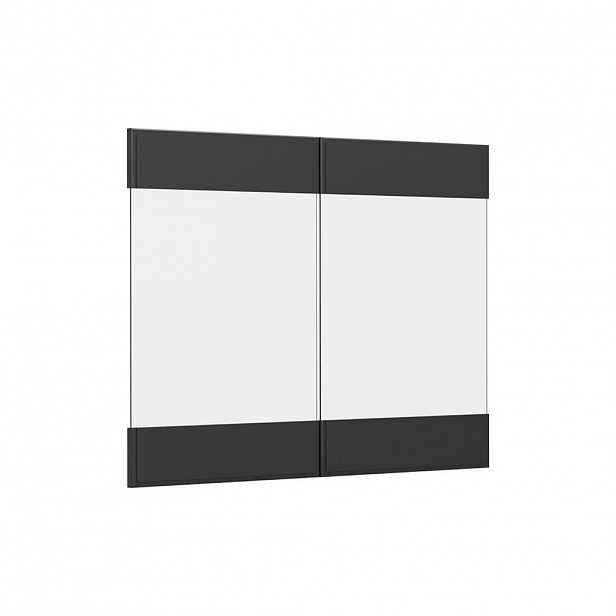 Vicco KUCHYŇSKÁ DVÍŘKA R-Line Antracitový venkovský dům 79.2 x 59 cm nábytková čela pro závěsnou vitrínu
