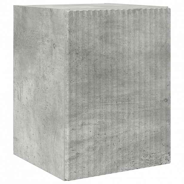 vidaXL TV wall cabinet 30 x 31 x 40 cm Betonově šedá Kompozitní dřevo