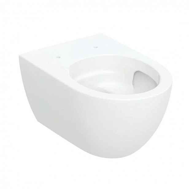 Geberit Acanto - Závěsné WC, Rimfree, TurboFlush, bílá 502.717.00.1