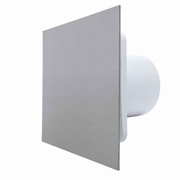 Koupelnový Ventilátor Vents group 100 mm Standard Panel Platina Tichý 26 dB