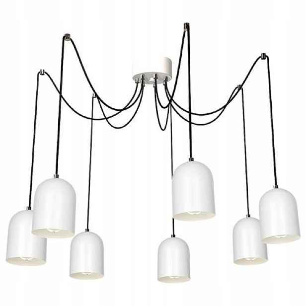 Lustr Stropní Svítidlo Lampa Převis Bevin VII White Luminex