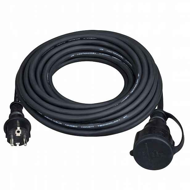 Prodlužovací Kabel bubnový Luceco 10 m černý