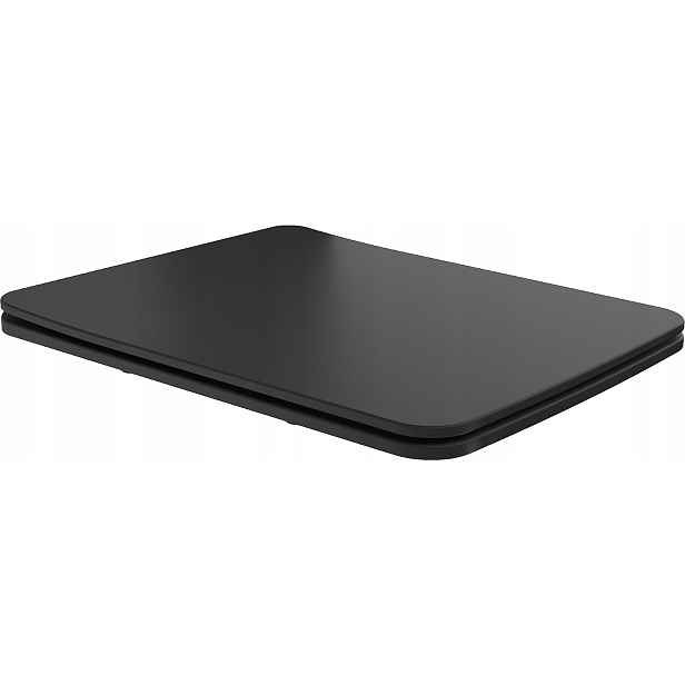 Mexen Vera Wc sedátko se zpomalovacím mechanismem slim, duroplast, černá matná 39164085