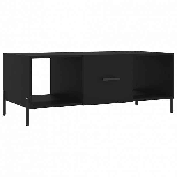 vidaXL Konferenční stolek černý 102 x 50 x 40 cm kompozitní dřevo