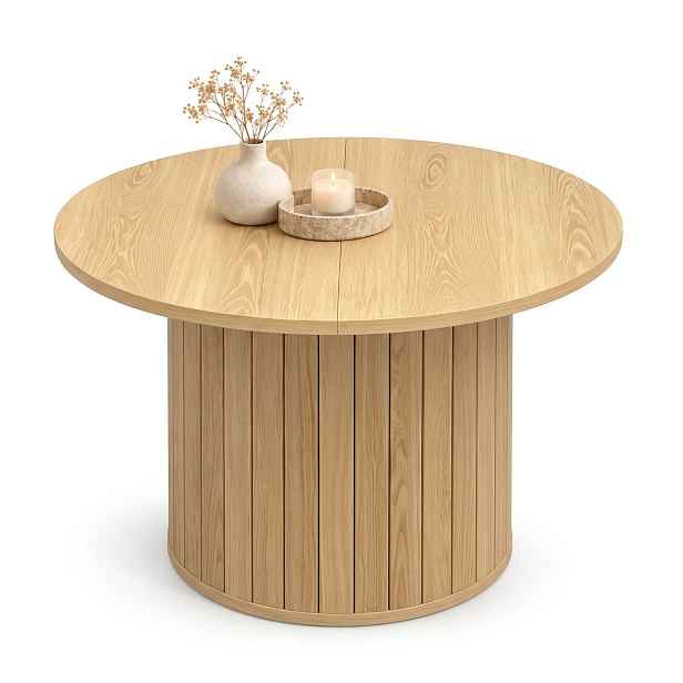 Ak furniture Konferenční stolek Nubo 60 cm dub přírodní