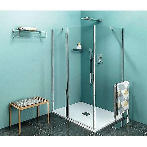 Boční zástěna ke sprchovým dveřím 70x200 cm Polysan Zoom chrom lesklý ZL3270