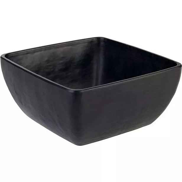 Melaminová miska Aps Slate 1,5 l, černá