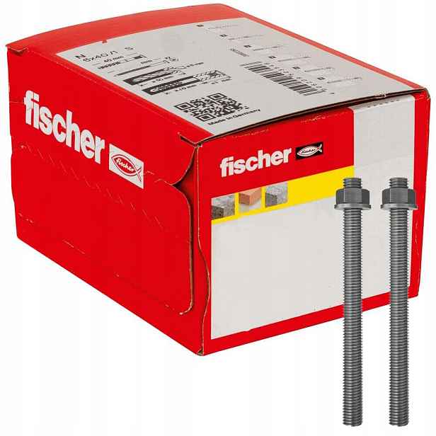 Fischer závitová tyč Fis A M8 x 90 R nerezová ocel 10 Ks