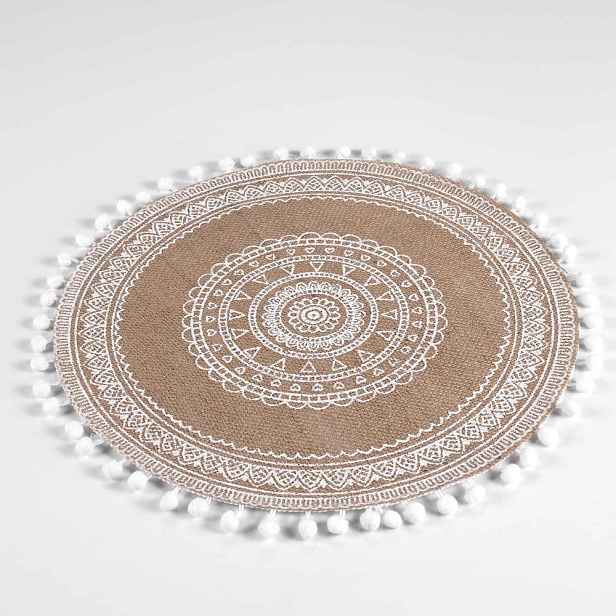 Jutové prostírání ø 38 cm Renata – douceur d'intérieur