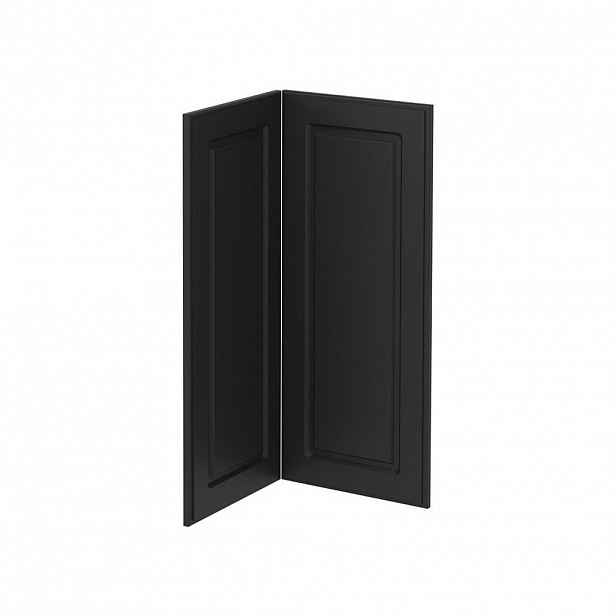 Vicco KUCHYŇSKÁ DVÍŘKA R-Line Antracitový venkovský dům 59.2 x 71.3 cm nábytková čela pro rohovou spodní skříňku