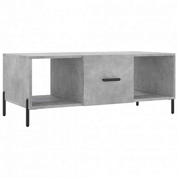 vidaXL Konferenční stolek betonově šedý 102x50x40 cm kompozitní dřevo