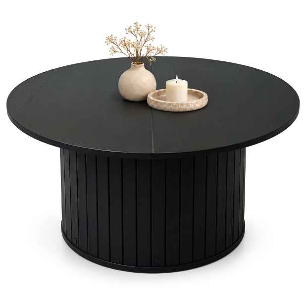 Ak furniture Konferenční stolek Nubo 80 cm černý