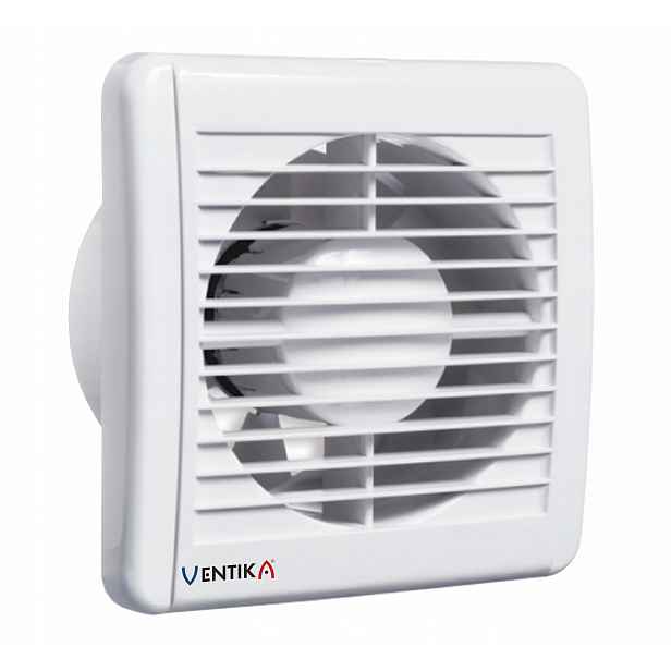 Koupelnový axiální ventilátor Ventika Silent 125 mm 158 m3 h 31 dB třída A+