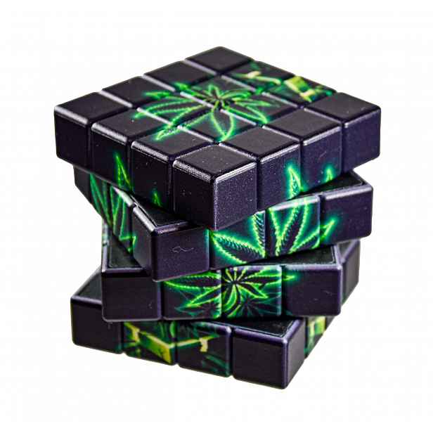 Mlýnek Na Sušení Cbd Thc Grinder Krusher Rubikova kostka Rubik 420