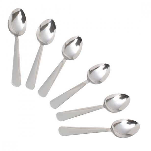 Sada 6 lžiček, nerez - Kitchen Craft