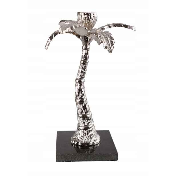Svícen Palma kandelábr Aluminium Mramor 26 cm