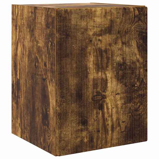 vidaXL TV wall cabinet 30 x 31 x 40 cm Kouřový dub Kompozitní dřevo