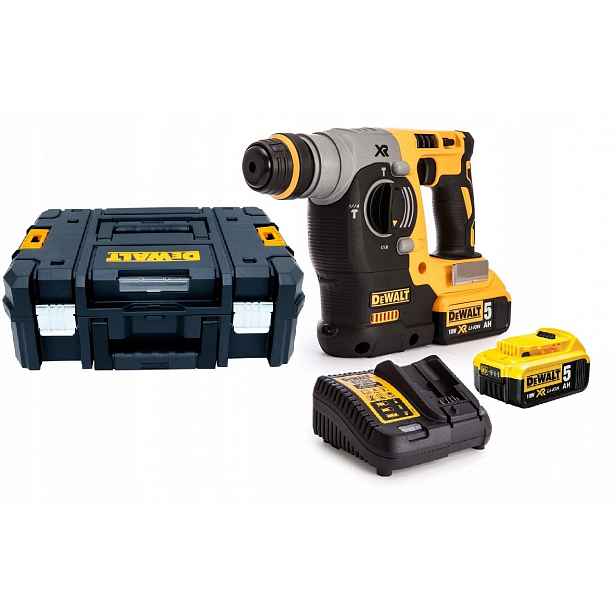 Vrtací kladivo 18V 5AH DeWALT sds akumulátorové příklepové kladivo