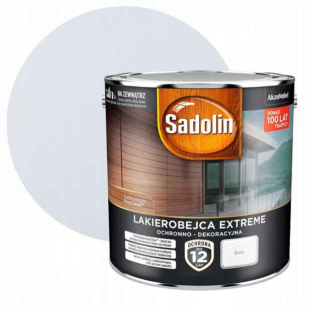 Sadolin Lakobejca Extreme Bílá 2,5L