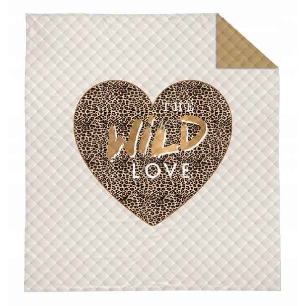Detexpol Přehoz na postel Wild Love Polyester, 170/210 cm (DL-558481)