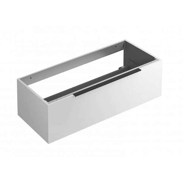 Kludi Icos - Umyvadlová skříňka, 100x50x35 cm, 1 zásuvka, matná bílá 50S12053