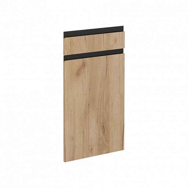 Vicco KUCHYŇSKÁ DVÍŘKA R-Line Zlatý mocný dub 39.6 x 70.8 cm nábytková čela pro spodní skříňku se zásuvkami