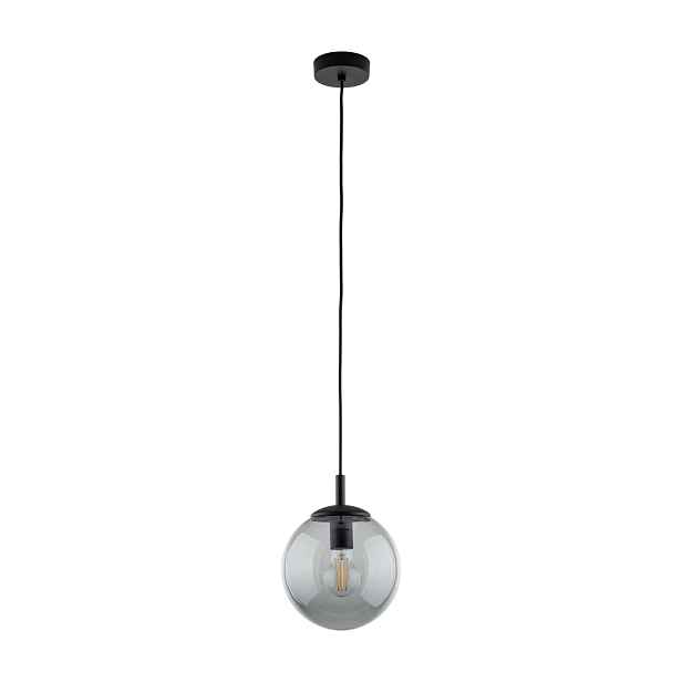 Závěsná Lampa TK-Lighting Esme 30 E27 15W Černá Grafitová 30 cm