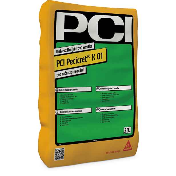 Omítka jádrová univerzální PCI Pecicret K 01 30 kg