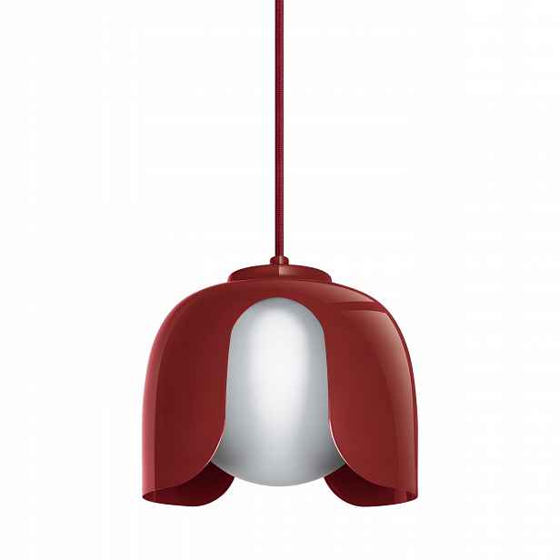 Závěsné svítidlo Decor Corolle E27 Červené